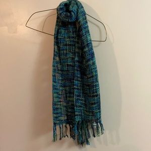 68” Amanda Blue Scarf